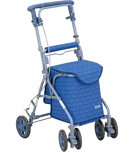 美品 島製作所 シルバーカー リズムRWC フローラル シルバーカーリズムRWC 316003【島製作所】 | シルバーカー歩行用品